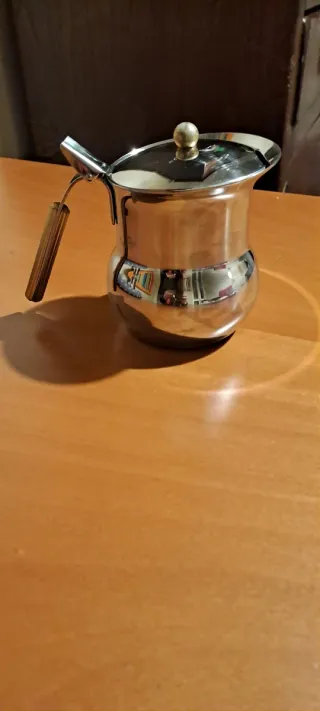 Lattiera/Teiera in acciaio