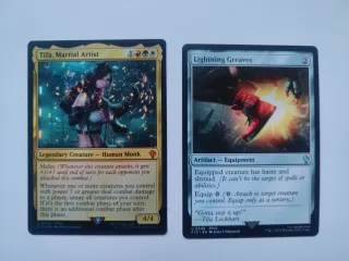 Tifa, Martial Artist & Lightning Greaves MTG