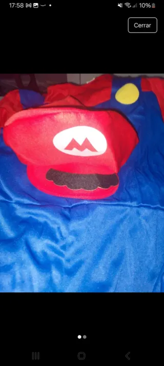 Disfraz Mario Bros Mujer Talla Única