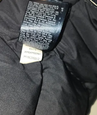 Piumino Tommy Hilfiger Nero Taglia L