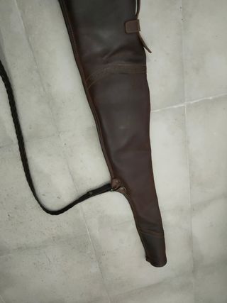Funda de cuero para escopeta