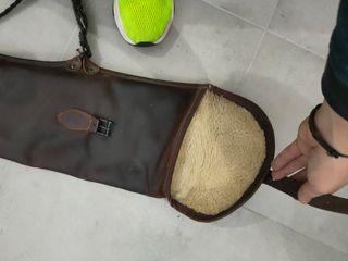 Funda de cuero para escopeta