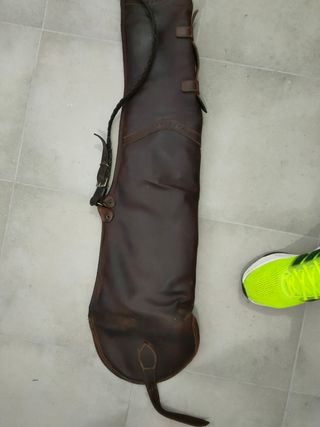 Funda de cuero para escopeta