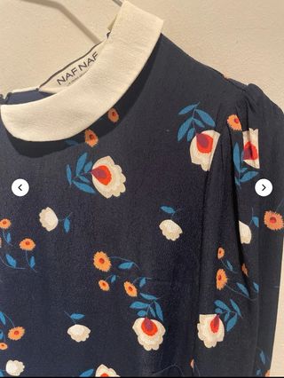 Blusa Naf Naf estampada floral