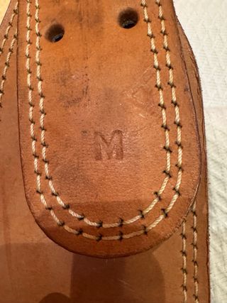 Cinturón Halterofilia Salter Cuero Marrón