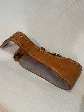 Cinturón Halterofilia Salter Cuero Marrón