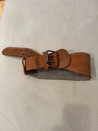 Cinturón Halterofilia Salter Cuero Marrón