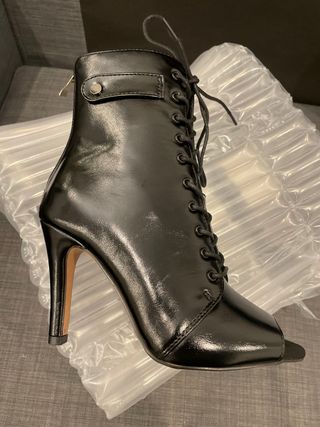 Botines de baile negros talla 37