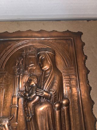 Porta Paz, Placa Devocionario Mare de Déu del Tura