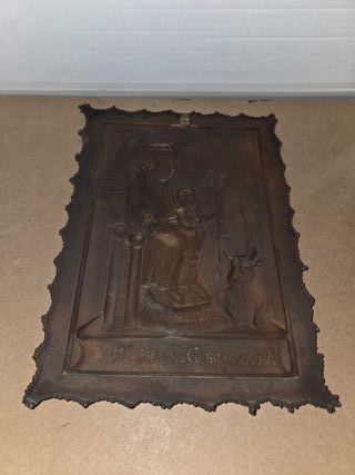 Porta Paz, Placa Devocionario Mare de Déu del Tura