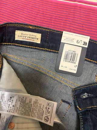 Pantalones Vaqueros Levi's Azules