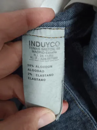 Chaqueta Vaquera Mujer Azul