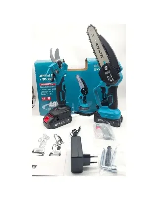 Kit forbice + motosega 6 valigia