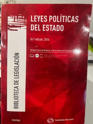 LEYES POLÍTICAS DEL ESTADO