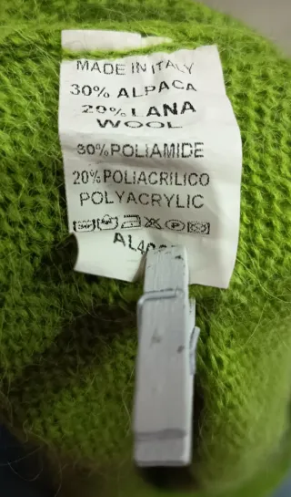 Maglioncino Pois Verde e Viola