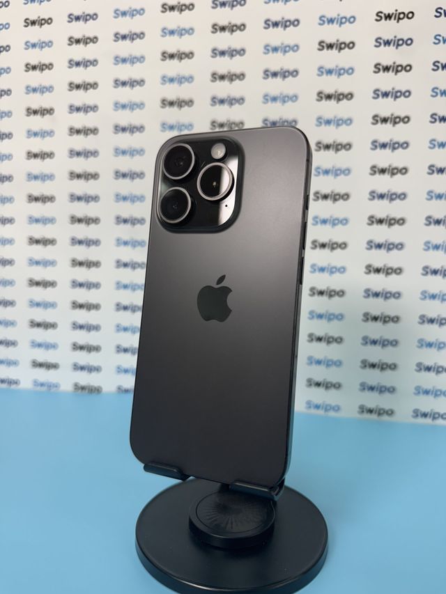 iPhone 15 PRO 128GB Titanio Nero Batteria 100%