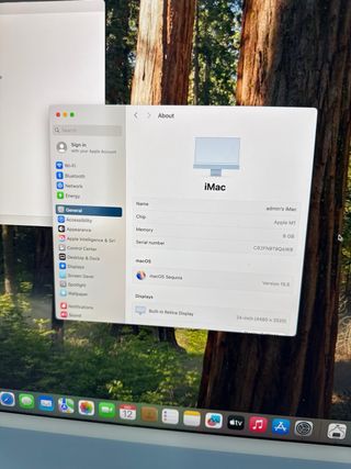 iMac M1 24” 2021 8/512GB Azul con caja original