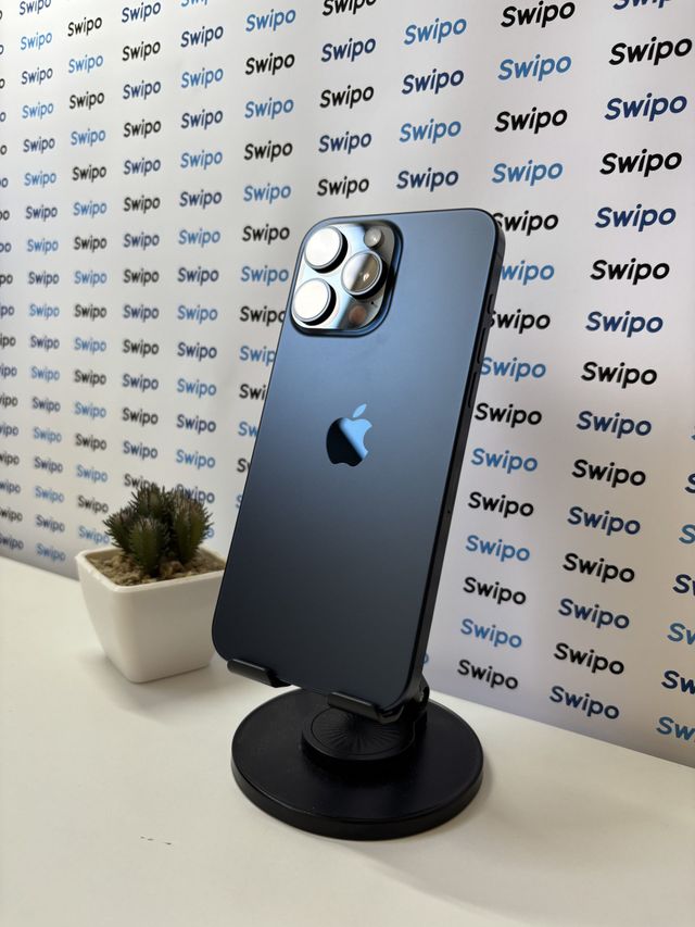 iPhone 15 PRO MAX 256GB Titanio Blu Batteria 87%