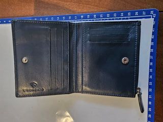 Portafogli in vera pelle Roncato nero