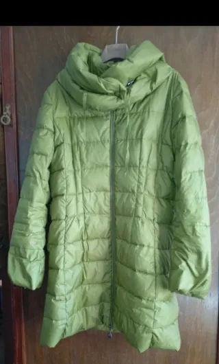 Piumino donna verde taglia 46