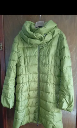 Piumino donna verde taglia 46