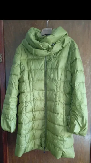Piumino donna verde taglia 46