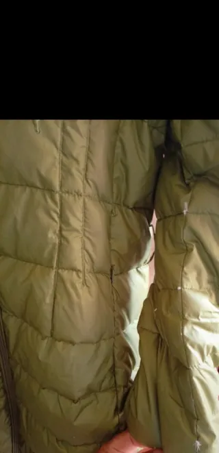 Piumino donna verde taglia 46