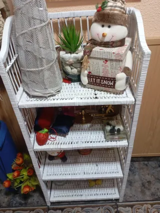 Estantería Mimbre 110x50x27