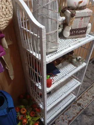 Estantería Mimbre 110x50x27