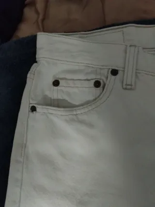 Vaqueros Levi's 501 Vintage Blancos