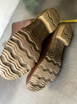 Stivali in gomma marroni