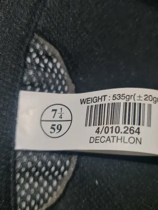 Casco de equitación negro