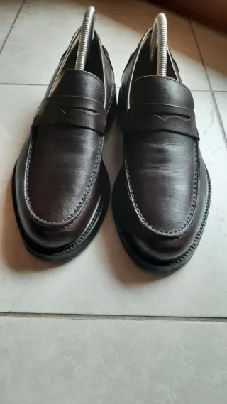 Mocassini da uomo invernali color testa di moro 40