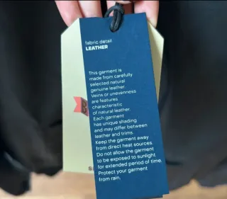 Baracuta G9 Harrington Piel Negra