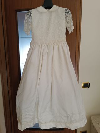 Abito da comunione bambina pizzo