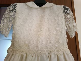 Abito da comunione bambina pizzo