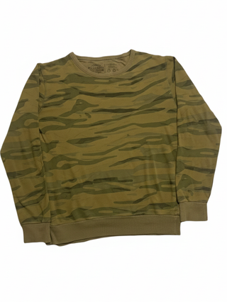 Sudadera Camuflaje Militar Y2K Streetwear