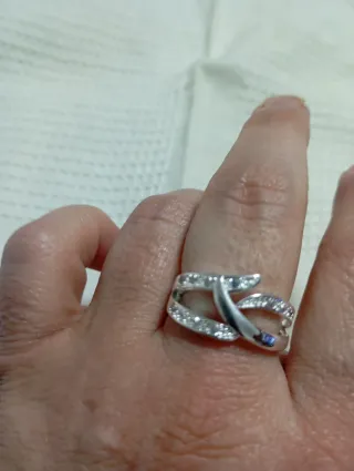 Anillo Plata con Circonitas