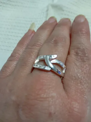 Anillo Plata con Circonitas