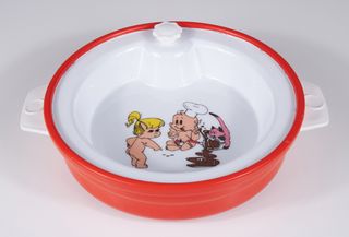 Piatto scaldavivande vintage Chicco anni '60