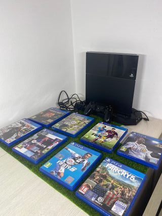 Ps4| 8 Juegos | Mando original