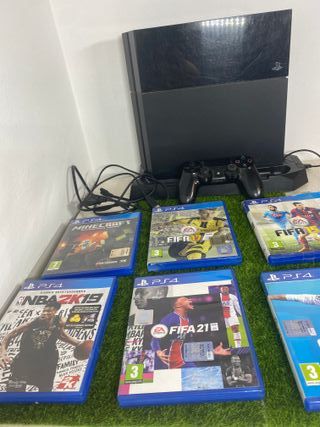 Ps4| 8 Juegos | Mando original