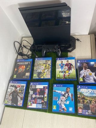 Ps4| 8 Juegos | Mando original