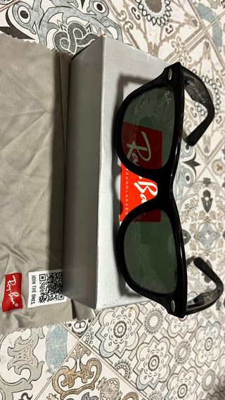 Gafas de Sol Ray-Ban Wayfarer Negras Originales