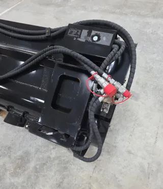 Caso de hormigonera mini cargadora