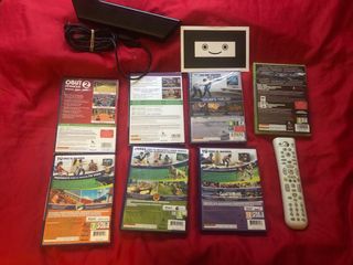 Lote Kinect Xbox 360 con 7 Juegos; 4 precintados