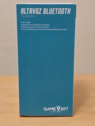 Altavoz Bluetooth GAME Negro