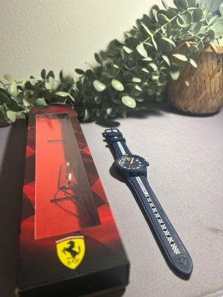 Reloj Ferrari Juvenil Estilo Racing Azul