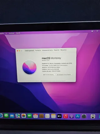 MacBook Pro Retina Gris Espacial