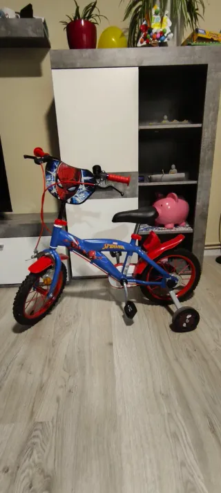 Bicicleta Spiderman 14 pulgadas